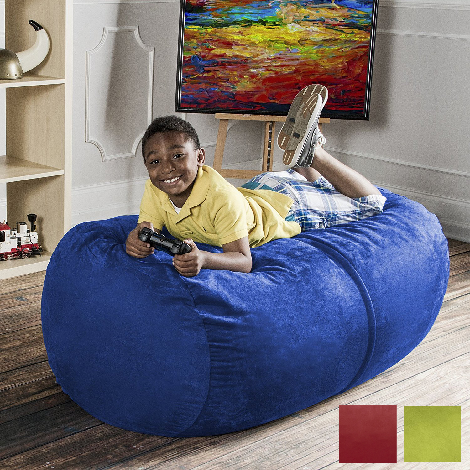 Tulum Indoor/Outdoor Bean Bag Lounger by Christopher Knight Home - On Sale  - Bed Bath & Beyond - 22704623