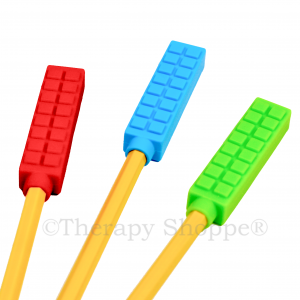 Brick Chewy Pencil Toppers