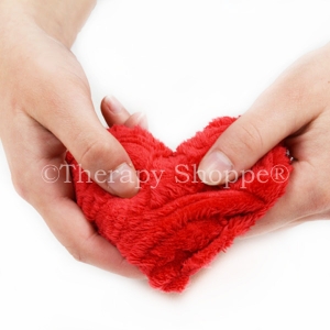 Scented Furry Sensory Heart
