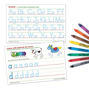 Alphabet Letters Wipe-off Cards