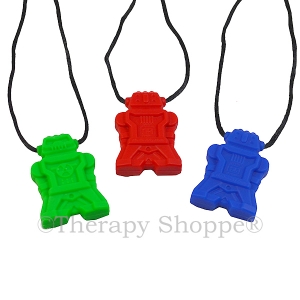1x Sensory Chew wand chewy Necklace stress anxiety autism relief focus 