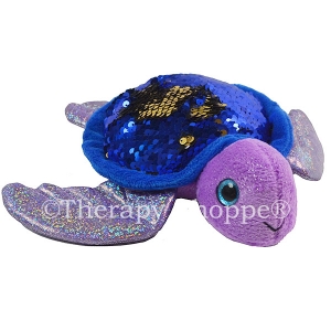 Shimmery Sequins Plush Turtle