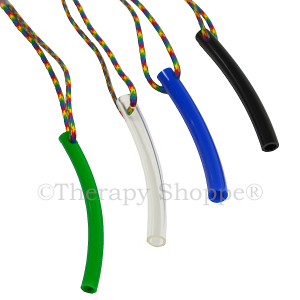 Chewable Tubes Necklaces™ With Multicolored Cords