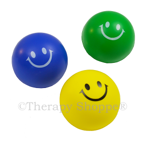 Smiley Squeeze Ball