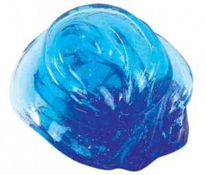 Super Sale Blue Crystal Clear Thinking Putty