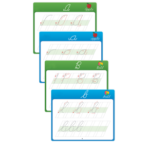Deluxe Dry Erase Cursive Cards