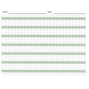 1st – 3rd Quick & Neat Printing Pad