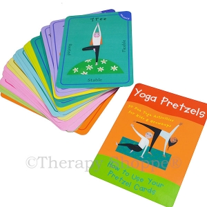 Super Sale Yoga Pretzel Activity Cards