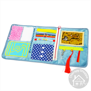 Touchy Feely Minkee Activity Pad