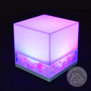Color Changing Salt Cube Light