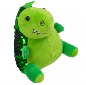 Super Sale Dino Dinosaur Weighted Sequin Pet