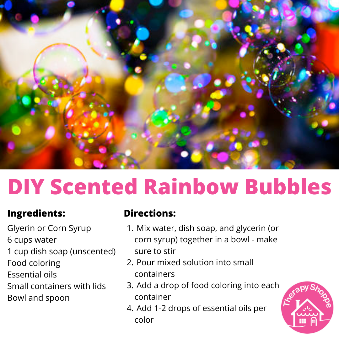 DIY scented bubbles