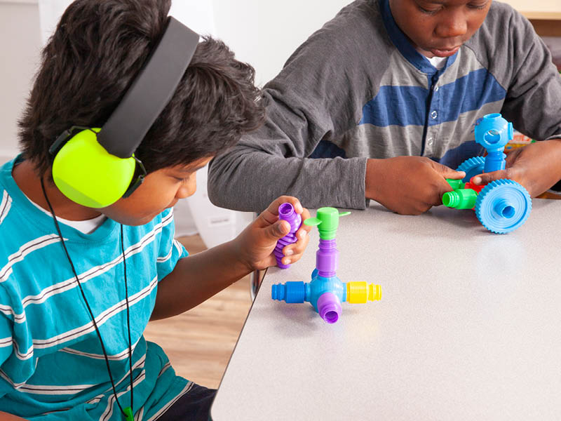 Velcro Fidget Strips™ (for under desks and chairs)