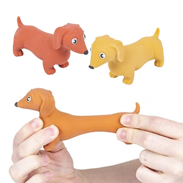 stretch squeeze dachshund fidget therapy shoppe
